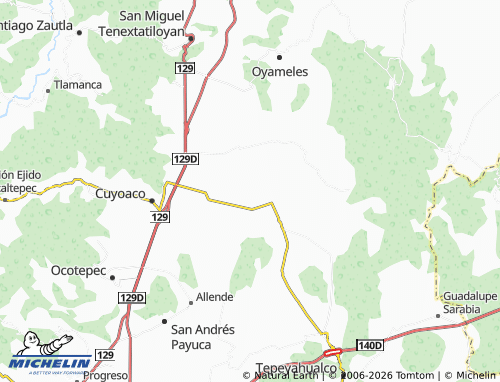 MICHELIN Pochintoc map - ViaMichelin