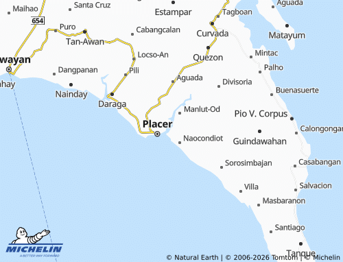 MICHELIN Taboc map - ViaMichelin