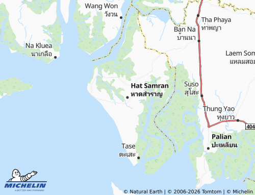 Mapa MICHELIN Hat Samran - ViaMichelin
