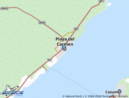 MICHELIN Centro map - ViaMichelin