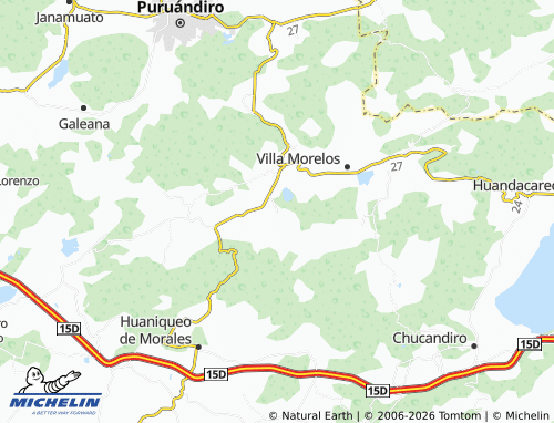 Mappa MICHELIN San Miguel - ViaMichelin