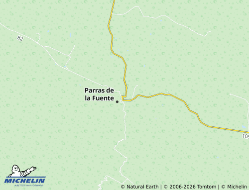 Mappa MICHELIN Estrella - ViaMichelin