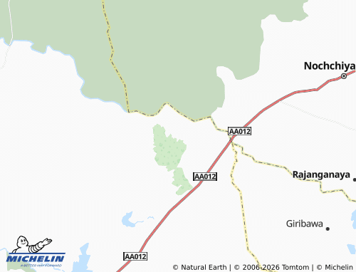 Mapa MICHELIN Moonamalgaswewa - ViaMichelin