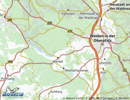 Mapa MICHELIN Rupprechtsreuth - ViaMichelin