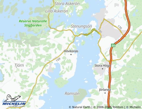 MICHELIN Höviksnäs map - ViaMichelin