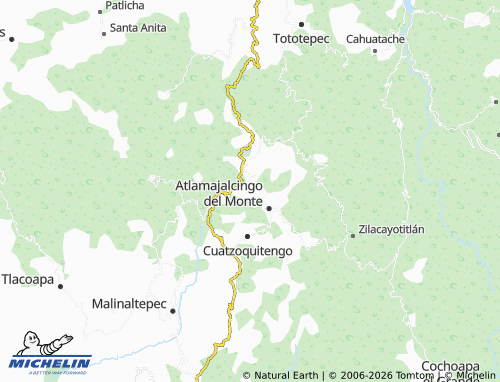 Mapa MICHELIN Tepecocatlán - ViaMichelin