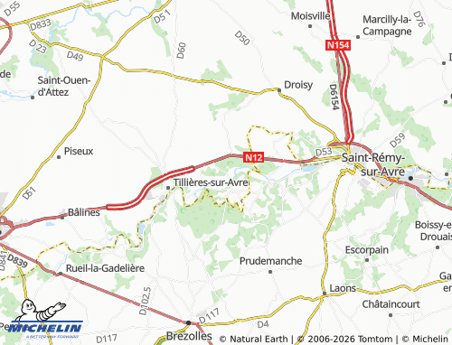 Mappa MICHELIN Acon - ViaMichelin