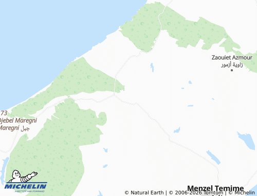 Mappa MICHELIN Tizughran - ViaMichelin