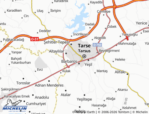 Mappa MICHELIN Mithatpaşa - ViaMichelin