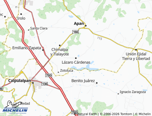 Mappa MICHELIN Lázaro Cárdenas - ViaMichelin
