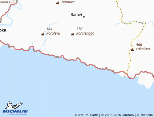 MICHELIN-Landkarte Votualailai - ViaMichelin