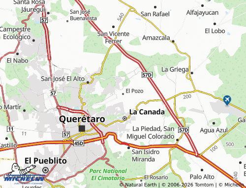 Mapa MICHELIN El Pozo - ViaMichelin