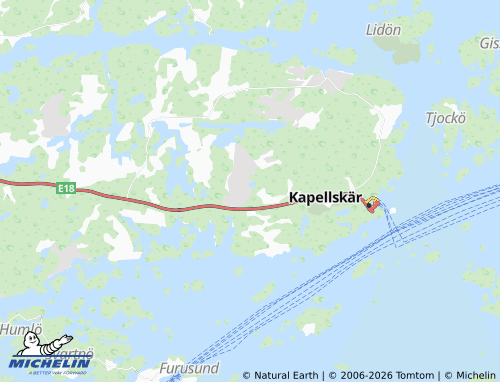 Carte MICHELIN Västanvik - ViaMichelin