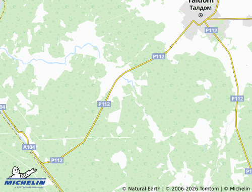 Carte MICHELIN Rakita SNT - ViaMichelin