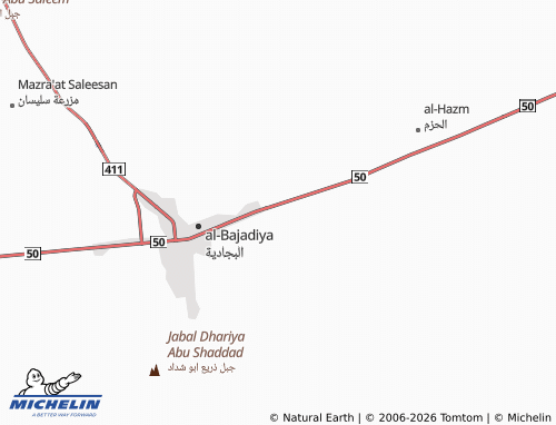 MICHELIN-Landkarte al-Maslakh - ViaMichelin