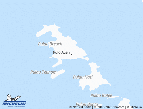 MICHELIN-Landkarte Pulo Aceh - ViaMichelin
