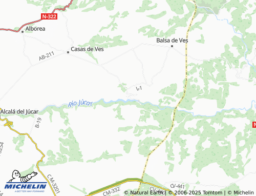MICHELIN Barrio del Santuario map - ViaMichelin