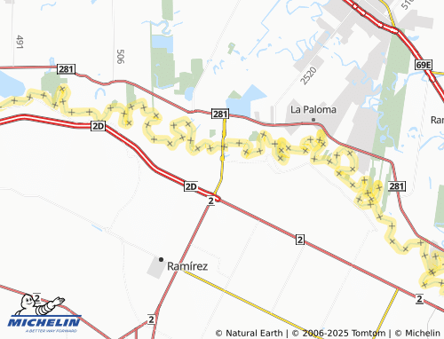 MICHELIN La Barranca map - ViaMichelin