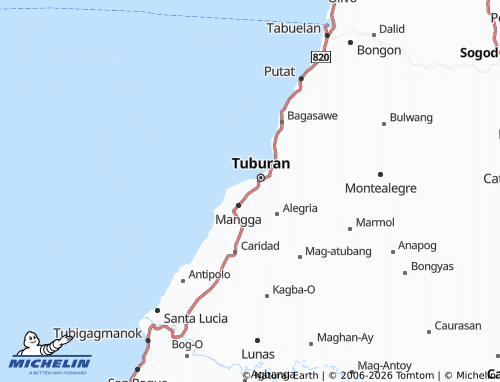 MICHELIN Barangay 8 map - ViaMichelin