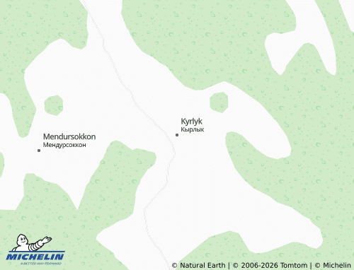 MICHELIN-Landkarte Kyrlyk - ViaMichelin