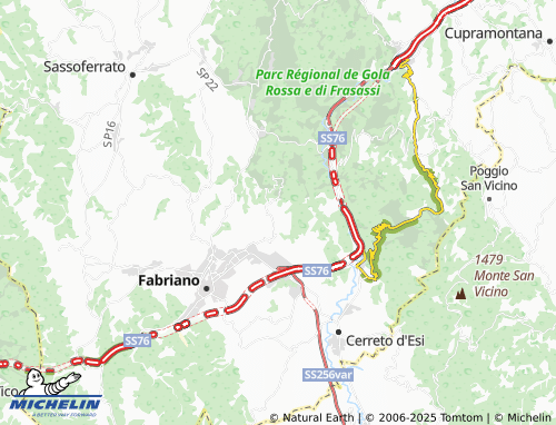 Carte MICHELIN Moscano - ViaMichelin
