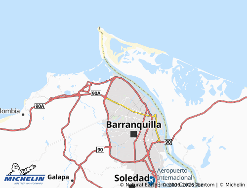 Carte MICHELIN Andalucía - ViaMichelin