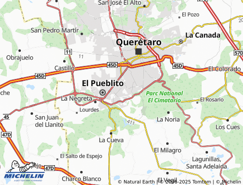 Mapa MICHELIN Tejeda Habitat - ViaMichelin