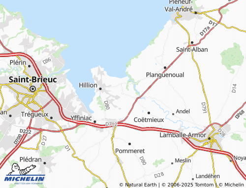 Carte MICHELIN Licantois - ViaMichelin