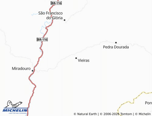 Carte MICHELIN Vieiras - ViaMichelin