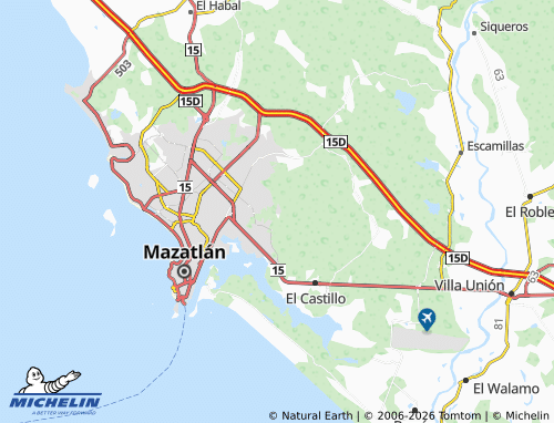 MICHELIN La Alborada map - ViaMichelin