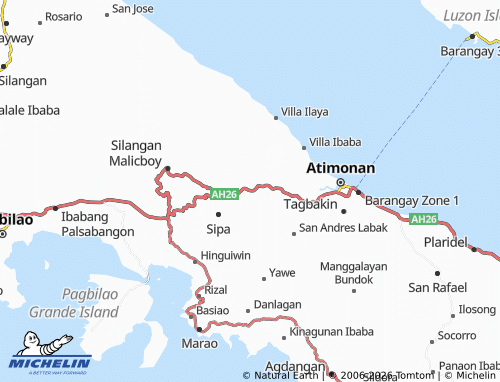 MICHELIN Magsaysay map - ViaMichelin