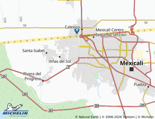 MICHELIN-Landkarte Parque Industrial Progreso - ViaMichelin