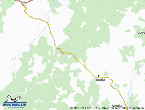 MICHELIN-Landkarte Tierras Blancas - ViaMichelin