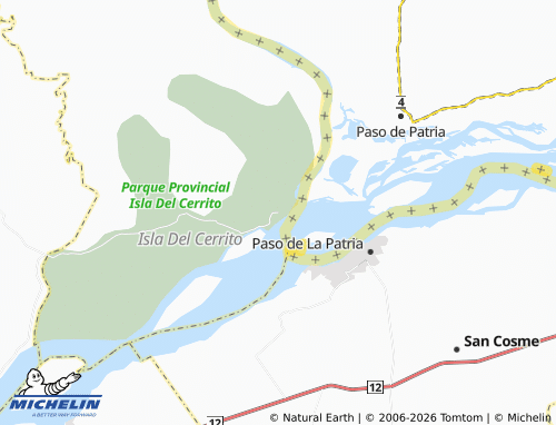 Mappa MICHELIN Isla del Cerrito - ViaMichelin