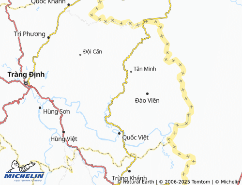 MICHELIN Trung Thành map - ViaMichelin