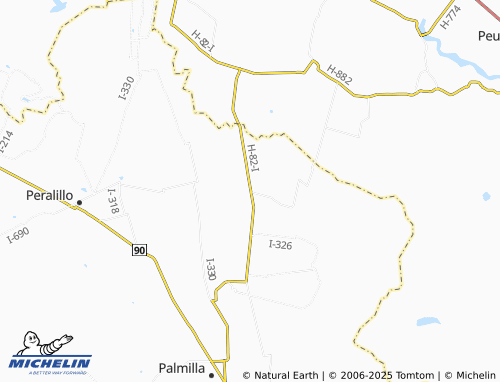 Carte MICHELIN Santa Ana de Huique - ViaMichelin