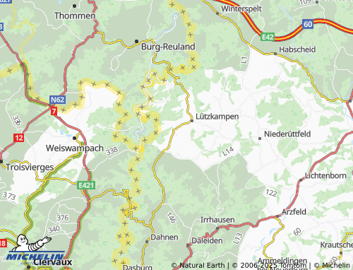 Mapa MICHELIN Harspelt - ViaMichelin