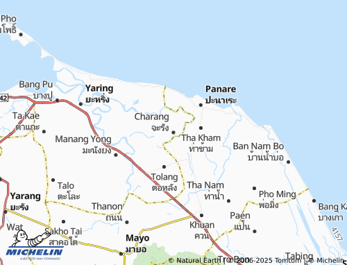 MICHELIN Charang map - ViaMichelin