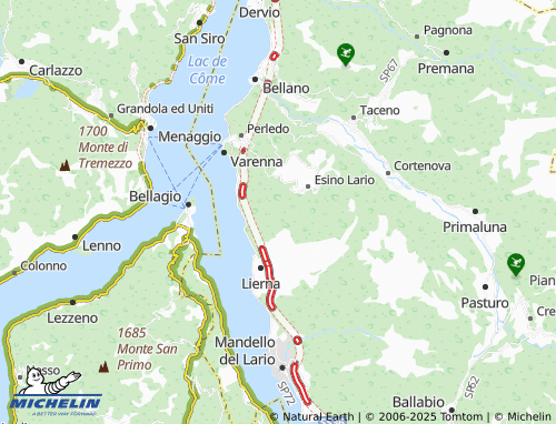MICHELIN Ortanella map - ViaMichelin