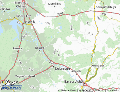 Mappa MICHELIN Éclance - ViaMichelin