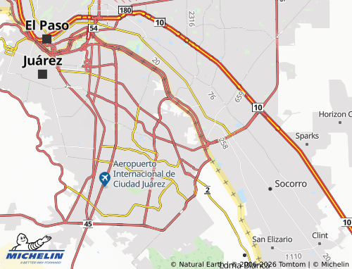 Mappa MICHELIN Miraloma Sector Francés Etapa I - ViaMichelin
