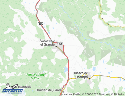 Mapa MICHELIN Los Capulines - ViaMichelin