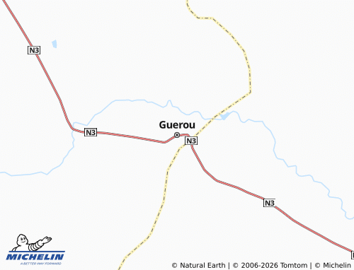 Mappa MICHELIN Guerou - ViaMichelin