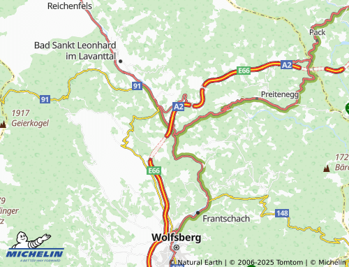MICHELIN Twimberg map - ViaMichelin