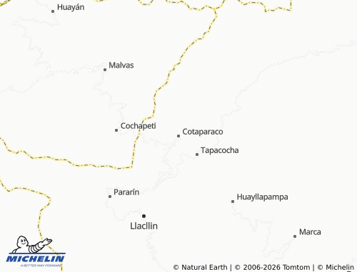 MICHELIN-Landkarte Cotaparaco - ViaMichelin