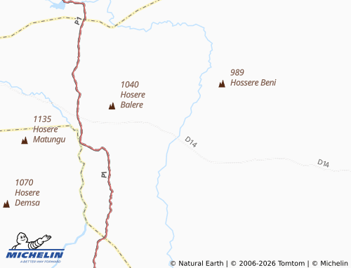 MICHELIN Mayo Oula map - ViaMichelin