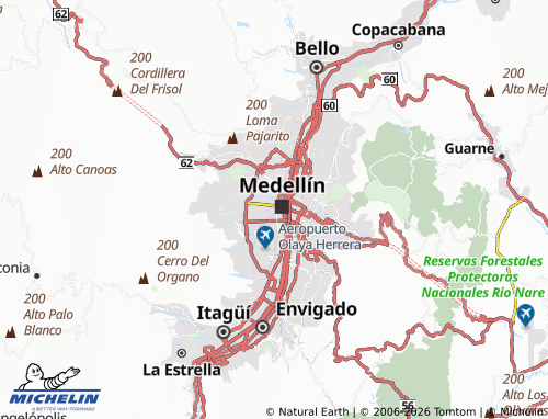 Mapa MICHELIN San Joaquín - ViaMichelin
