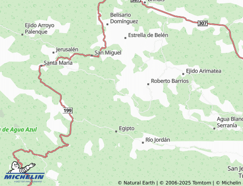 MICHELIN Nuevo Mundo map - ViaMichelin