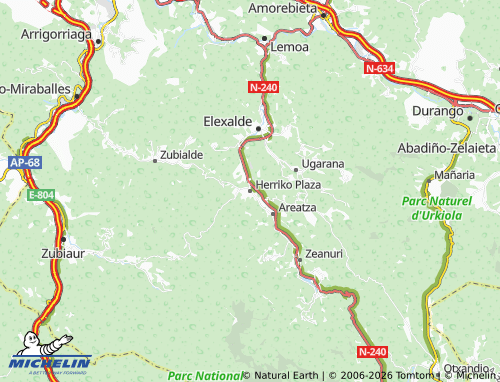 MICHELIN Herriko Plaza map - ViaMichelin