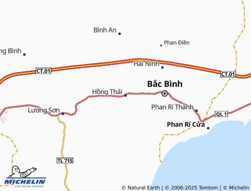 Mappa MICHELIN Hồng Thái - ViaMichelin